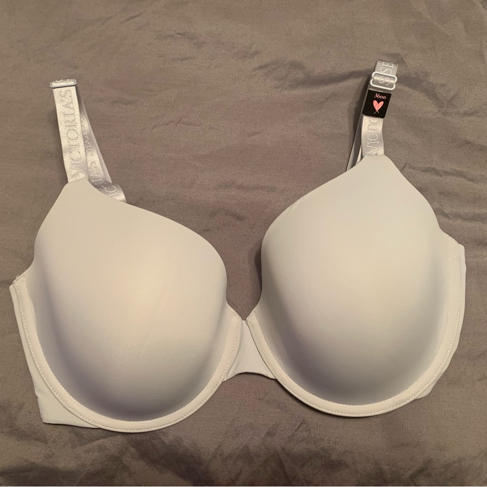 Victoria Secret- TShirt Lightly Lined Demi Bra- Light Gray